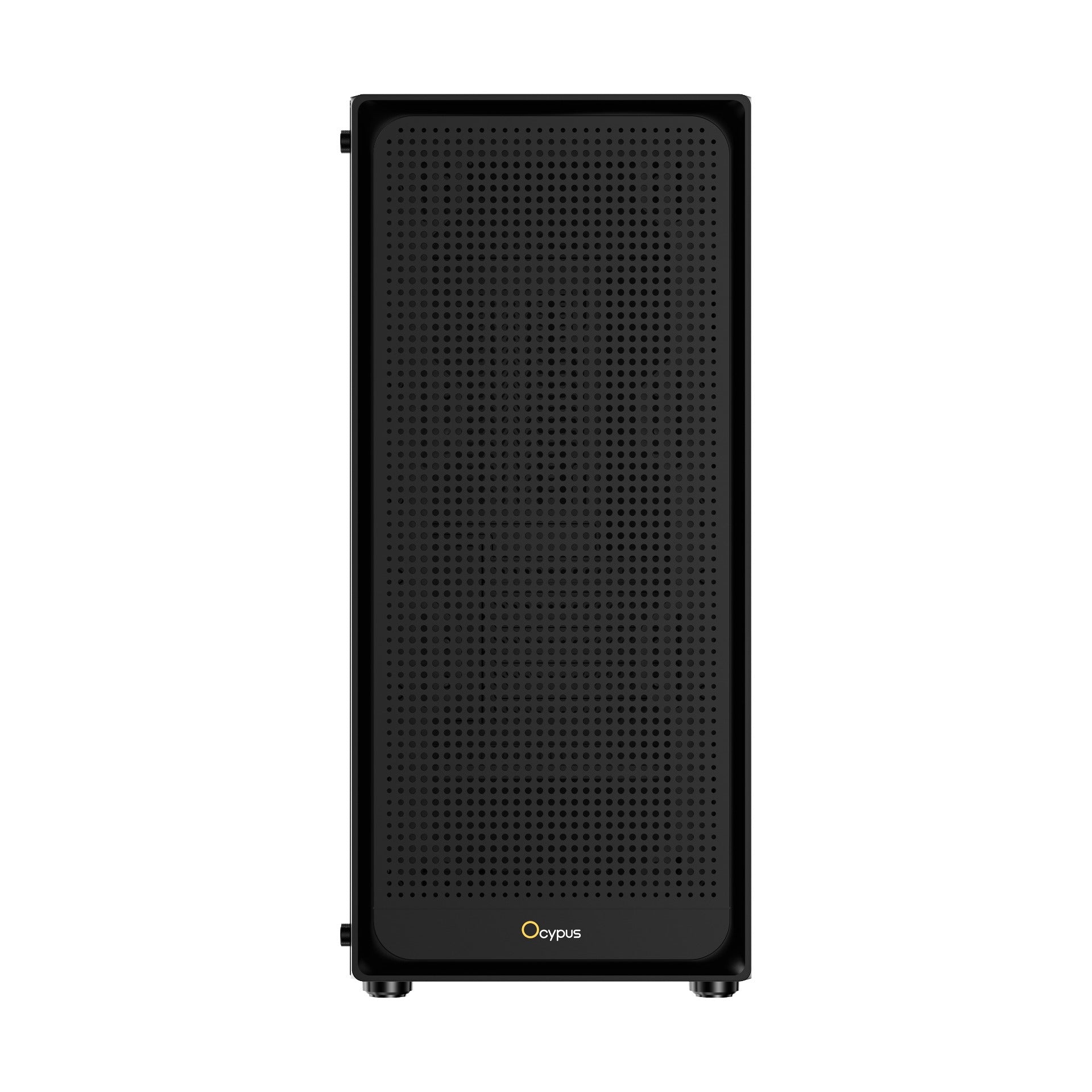 Ocypus Gamma C50 High Airflow Front Panel MATX Case (Black, White)