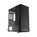 Ocypus Gamma C50 High Airflow Front Panel MATX Case (Black, White)