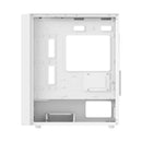 Ocypus Gamma C50 High Airflow Front Panel MATX Case (Black, White)