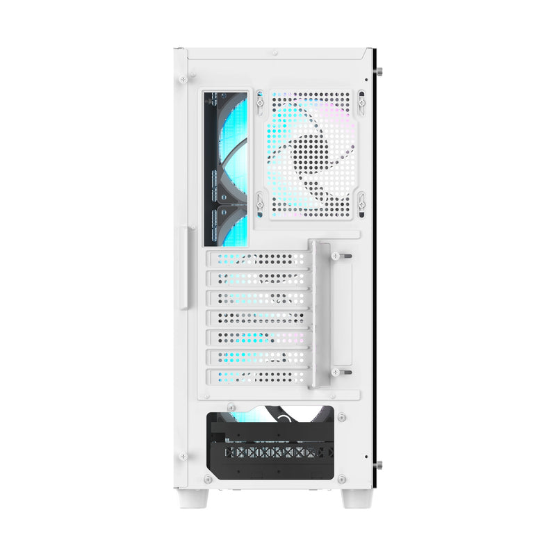 Ocypus Gamma C70 ARGB High Airflow Front Panel With 4 ARGB Fans ATX Case (Black, White)