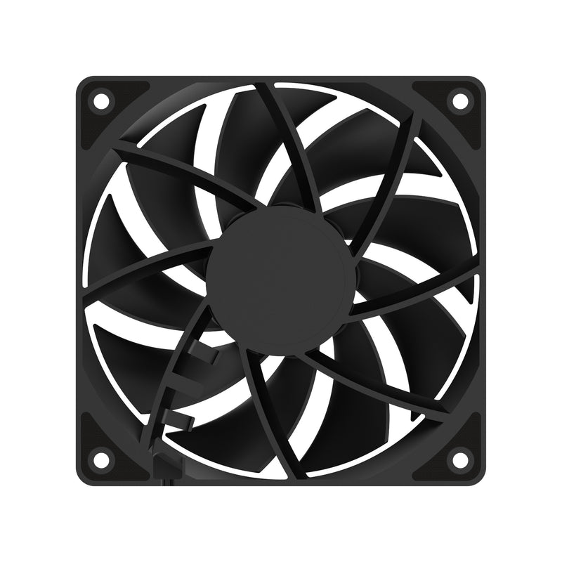 Ocypus Gamma F12 120MM PWM Fan - Single Pack (Black, White) (F12-BK1NN00X-GL, F12-WH1NN00X-GL)