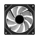 Ocypus Gamma F12 Reverse Blade ARGB 120MM PWM Fan - Single Pack (Black, White)