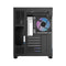 Ocypus Iota C70 RGB Panoramic Mid Tower Case With 6 RGB Fans (Black, White)