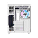 Ocypus Iota C70 RGB Panoramic Mid Tower Case With 6 RGB Fans (Black, White)