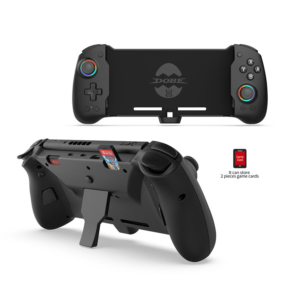 Dobe Eggshell Controller 3 for Nintendo Switch / Nintendo Switch OLED (Black) TNS-3161