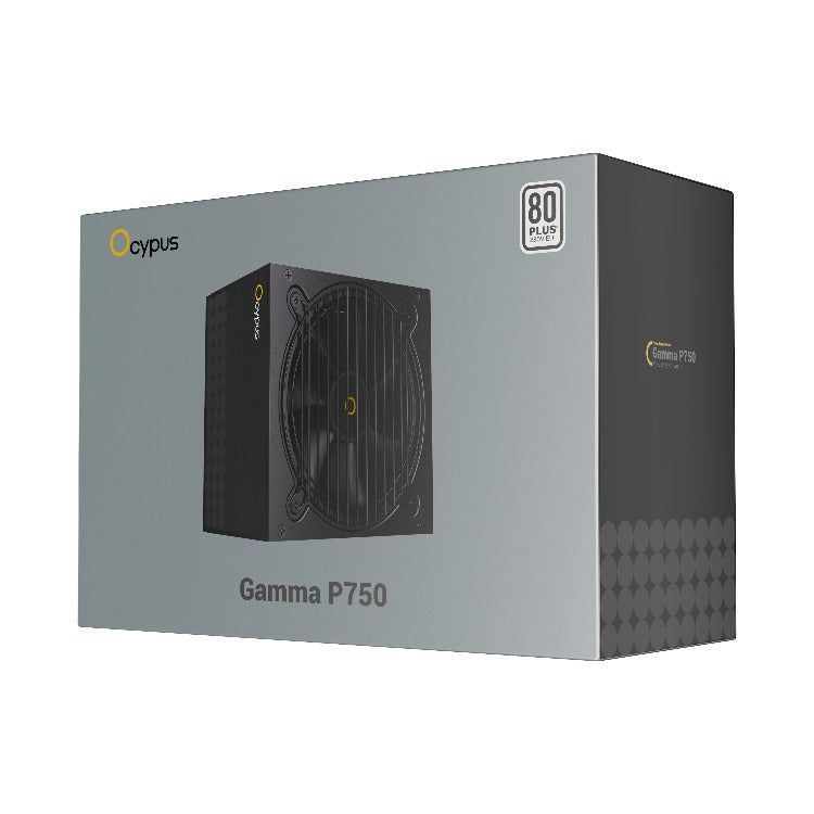 Ocypus Gamma P750 750W 80+ 230V Power Supply (Black)