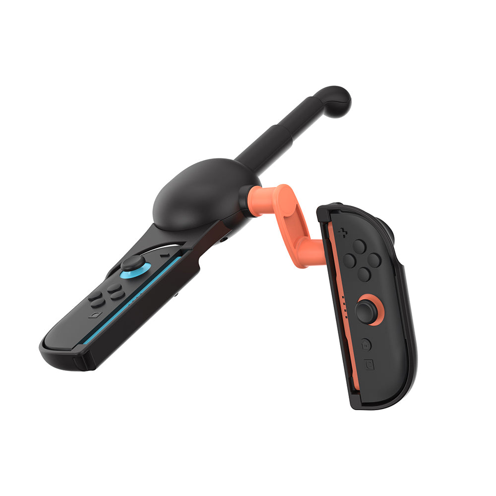 Dobe Fishing Rod for Nintendo Switch 2 Joy-Pad (Black/Orange) TNS-3186