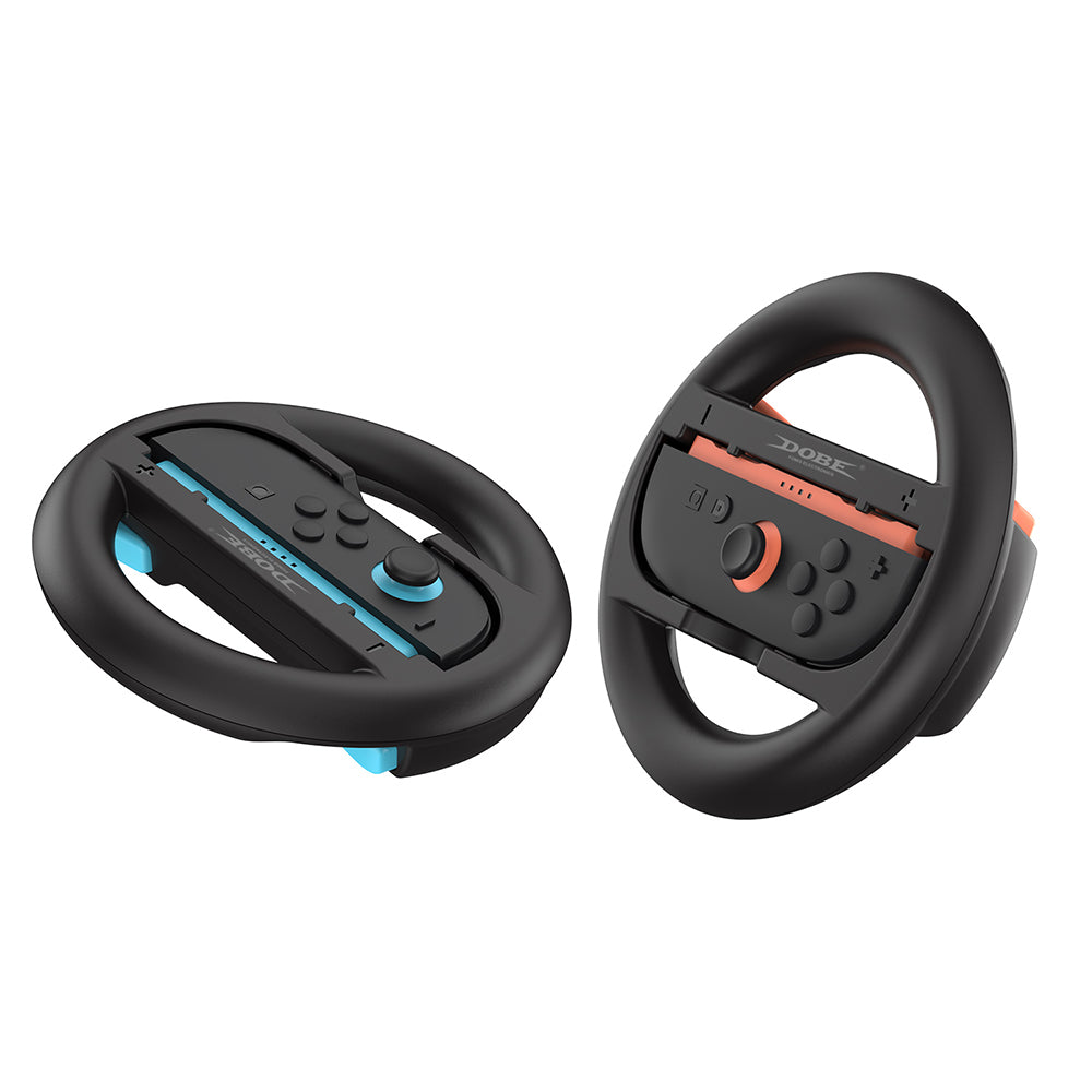 Dobe Controller Steering Wheel Circle Grip for Nintendo Switch 2 Joy-Pad (Black