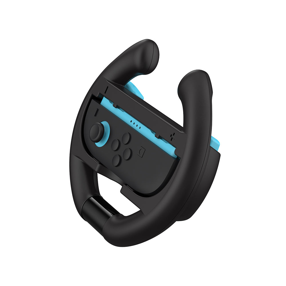 Dobe Controller Steering Wheel for Nintendo Switch 2 Joy-Pad (Black) TNS-3195