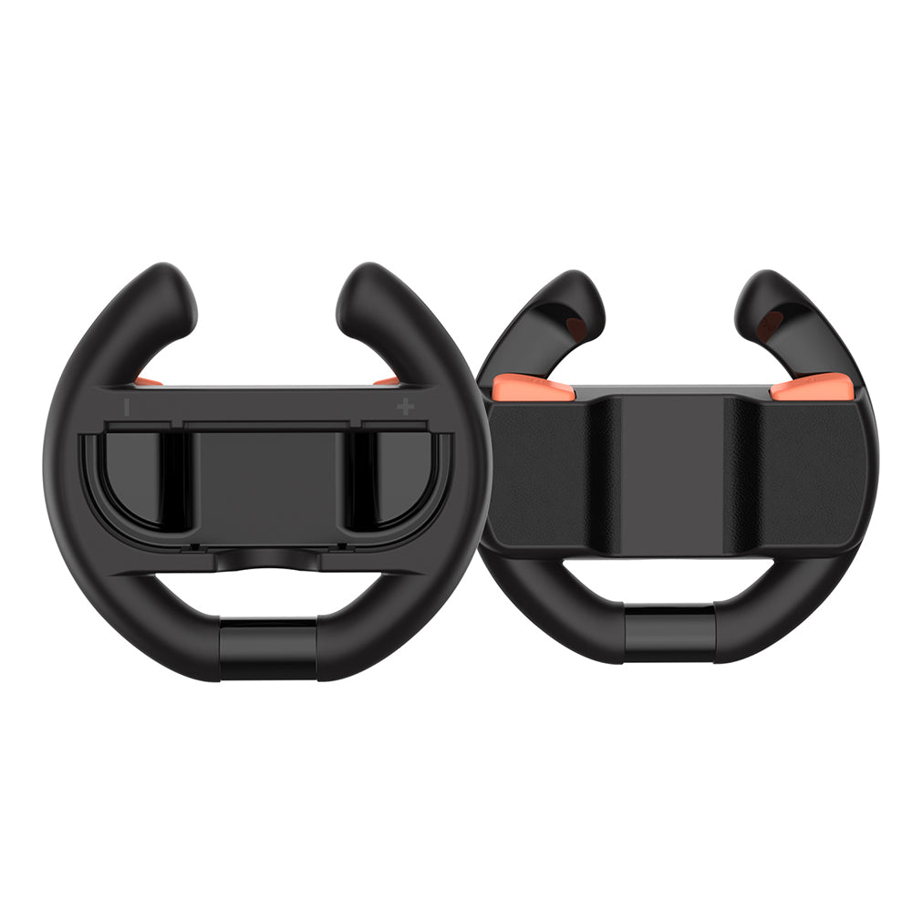 Dobe Controller Steering Wheel for Nintendo Switch 2 Joy-Pad (Black) TNS-3195