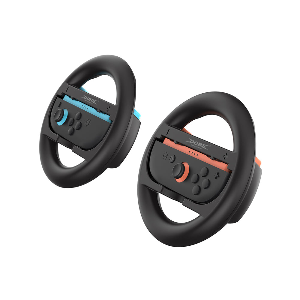 Dobe Controller Steering Wheel Circle Grip for Nintendo Switch 2 Joy-Pad (Black