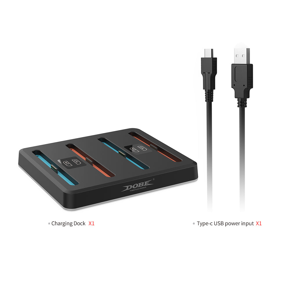 Dobe Charging Dock for Nintendo Switch 2 Joy-Pad (Black) TNS-3160