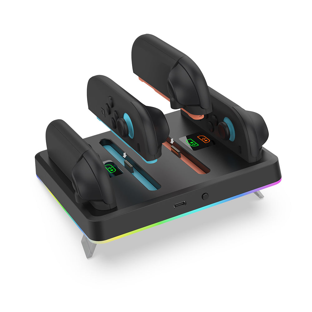 Dobe Charging Dock for Nintendo Switch 2 Joy-Pad (Black) TNS-3160