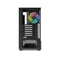 Sama V40 Mid-Tower Dual Tempered Glass Panel PC Case (Black, White)