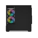 Sama V40 Mid-Tower Dual Tempered Glass Panel PC Case (Black, White)