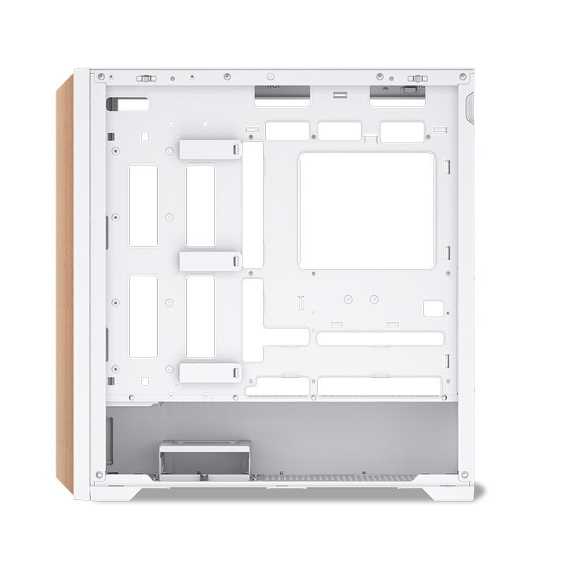 Sama Z60 Mid-Tower with Two Authentic Walnut Strips on Front Panel PC Case