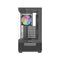 Sama V40 Mid-Tower Dual Tempered Glass Panel PC Case (Black, White)