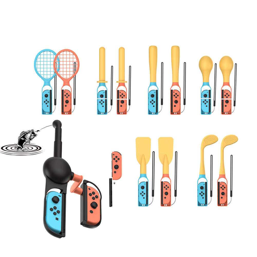 Dobe Motion Gaming Ultimate Bundle 24-in-1 Accessory for Nintendo Switch 2 / Nintendo Switch
