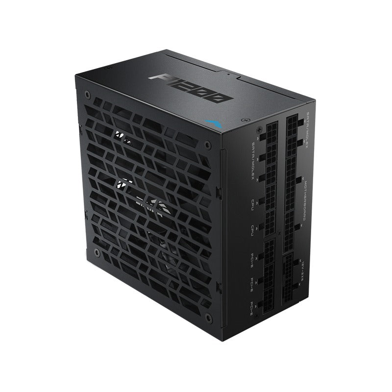 Sama P1200 1200W 80+ Platinum ATX 3.1 PCIe 5.1 Ready Fully Modular Power Supply with Braided Pattern Cables (Black, White)