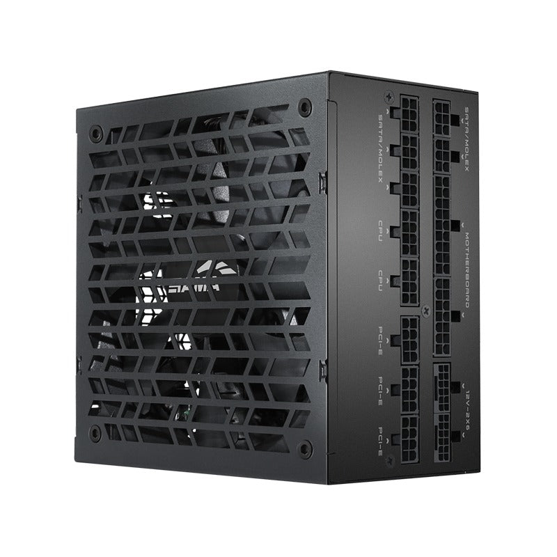 Sama P1200 1200W 80+ Platinum ATX 3.1 PCIe 5.1 Ready Fully Modular Power Supply with Braided Pattern Cables (Black, White)