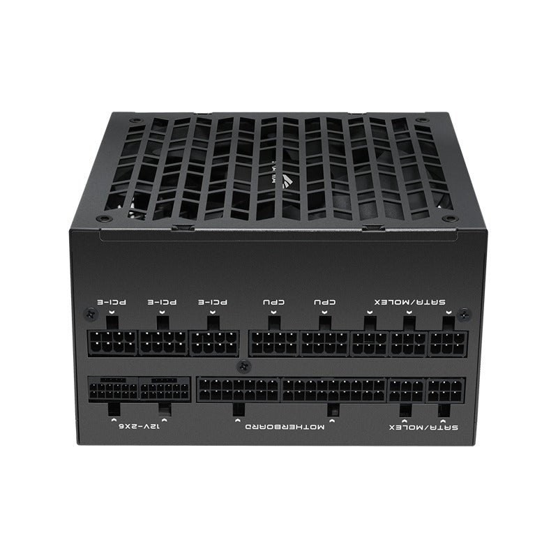 Sama P1200 1200W 80+ Platinum ATX 3.1 PCIe 5.1 Ready Fully Modular Power Supply with Braided Pattern Cables (Black, White)