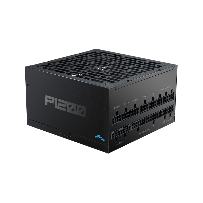 Sama P1200 1200W 80+ Platinum ATX 3.1 PCIe 5.1 Ready Fully Modular Power Supply with Braided Pattern Cables (Black, White)