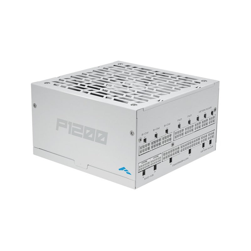 Sama P1200 1200W 80+ Platinum ATX 3.1 PCIe 5.1 Ready Fully Modular Power Supply with Braided Pattern Cables (Black, White)