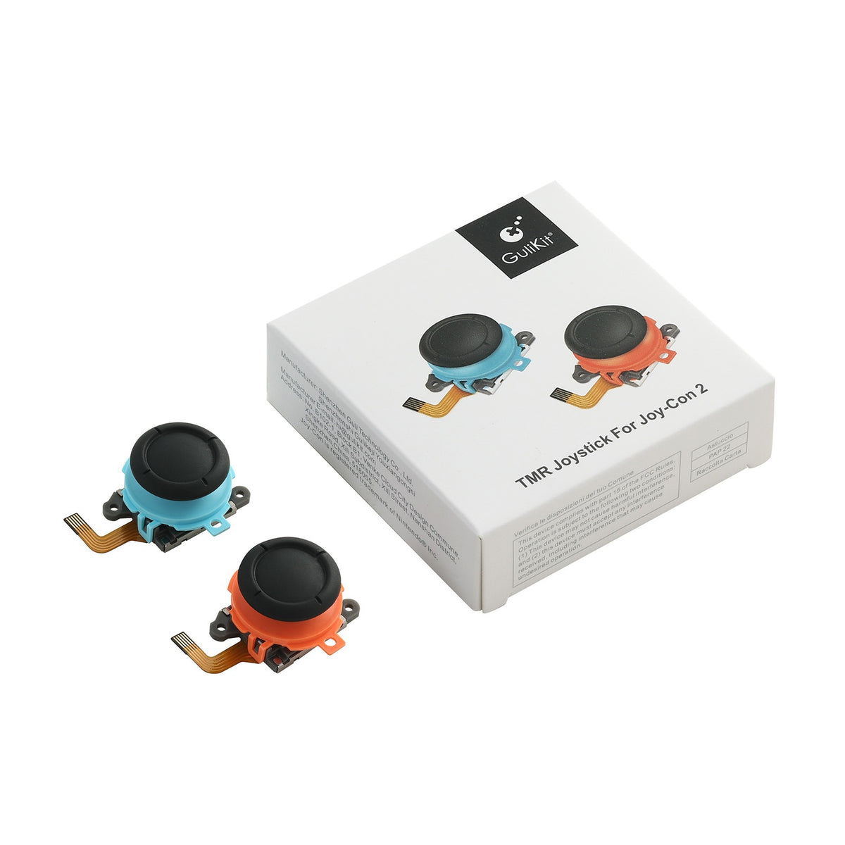 Gulikit TMR Joystick for Joy-Con 2 (Red/BLue) (NS70)