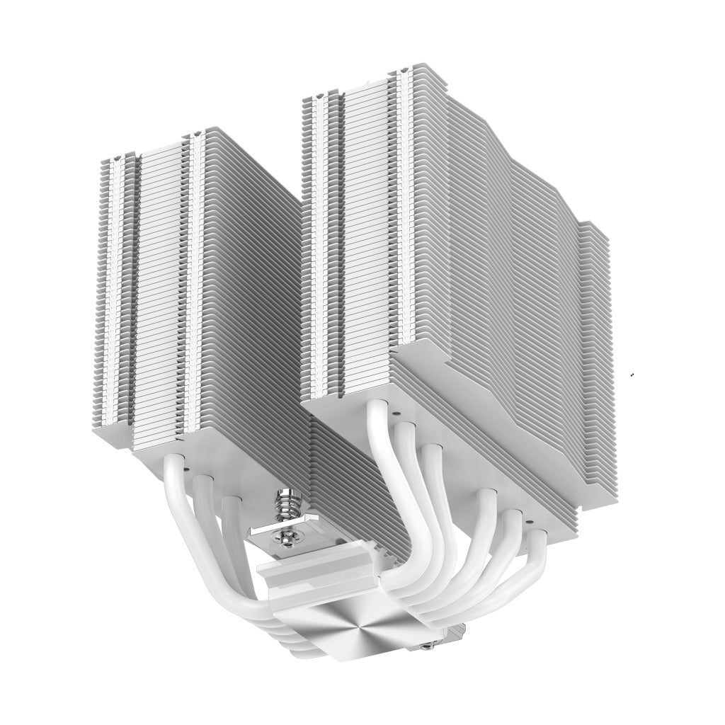 Sama A60 Dual Tower with 2x120mm Fans CPU Cooler (White) (A60-WHWNNXOX-G)
