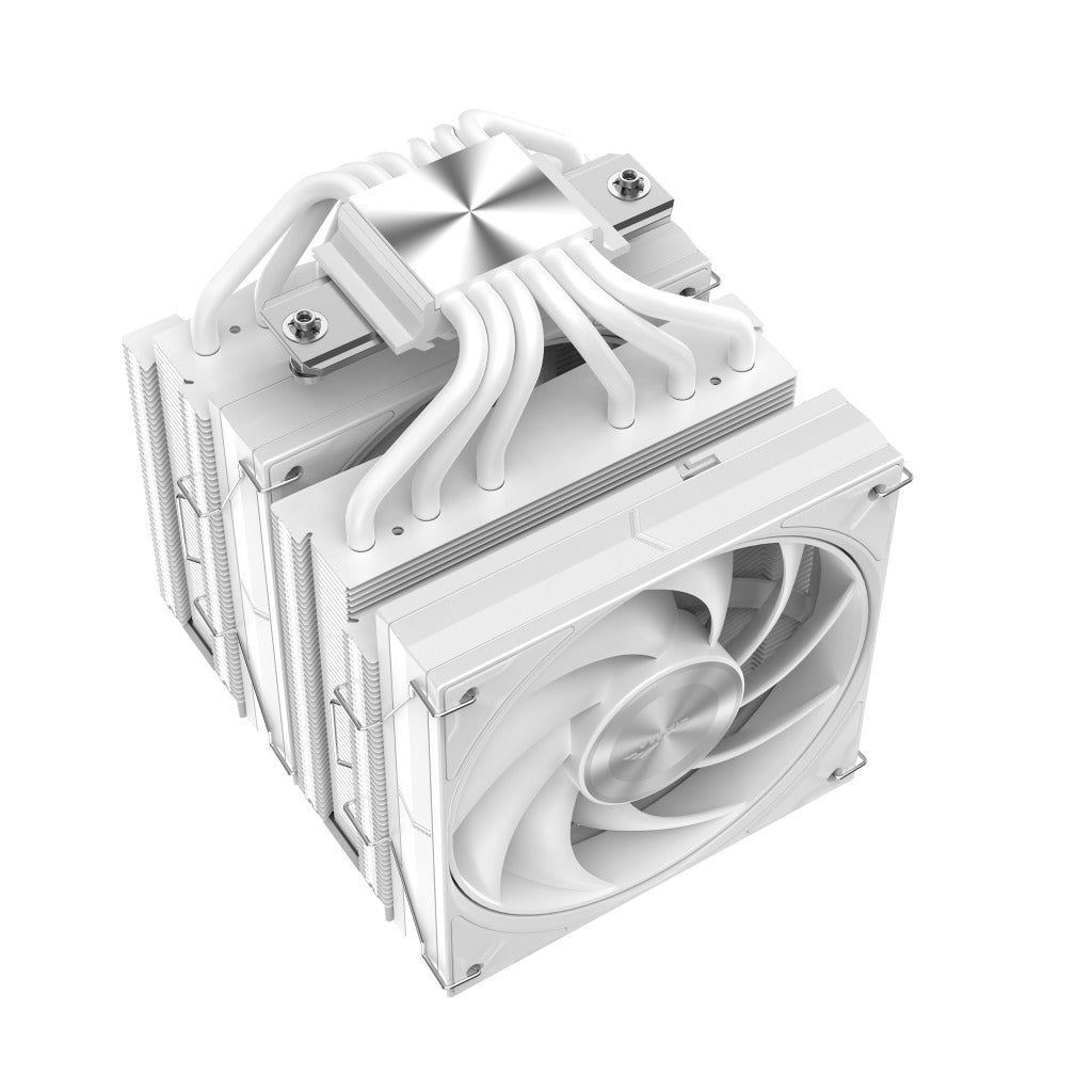 Sama A60 Dual Tower with 2x120mm Fans CPU Cooler (White) (A60-WHWNNXOX-G)
