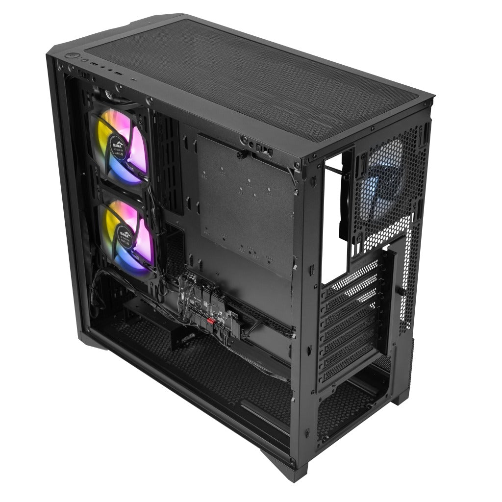 Sama V42 Mid-Tower Wave Front Panel PC Case