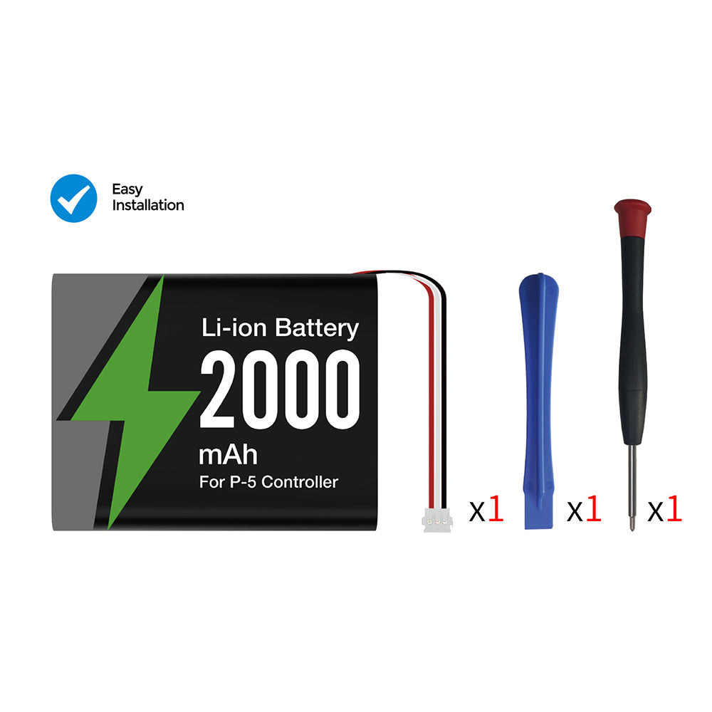 Dobe Li-ion 2000mAH Replacement Battery Pack for PS5 Controller TP5-5516