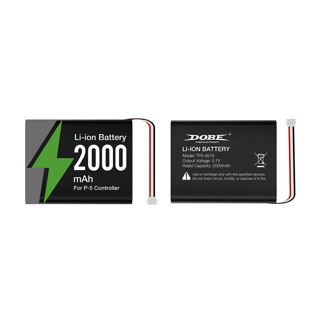 Dobe Li-ion 2000mAH Replacement Battery Pack for PS5 Controller TP5-5516