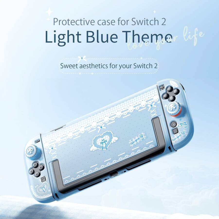 IINE Protective Case for Nintendo Switch 2 (Whisper Blue) (L1263)