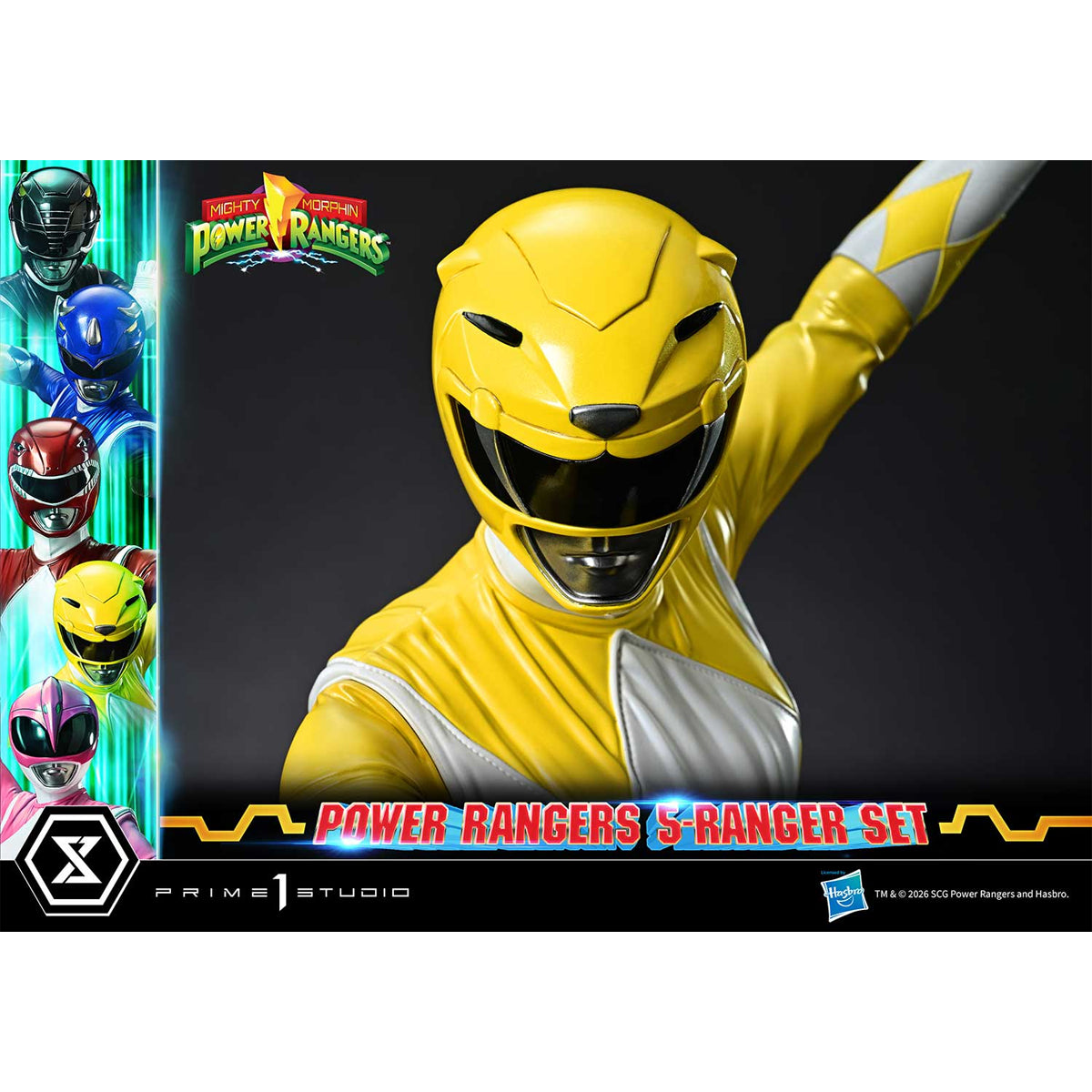 Premium Masterline Mighty Morphin Power Rangers: Power Rangers 5-Ranger Set
