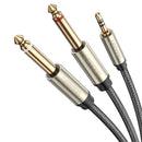 Ugreen AV126 3.5mm TRS To Dual 6.35Mm TS Audio Cable