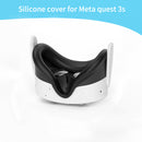 Transnovo RP4 4-in-1 VR Silicon Cover Set for Meta Quest 3S (Black)