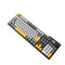 Ajazz AK35I V3 RGB Wired 100% 104-Keys Gasket-mounted Hot Swappable Mechanical Keyboard