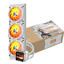 DarkFlash Explore DE360 AIO 360mm Liquid CPU Cooler (Black, White)