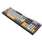 Ajazz AK35I V3 RGB Wired 100% 104-Keys Gasket-mounted Hot Swappable Mechanical Keyboard