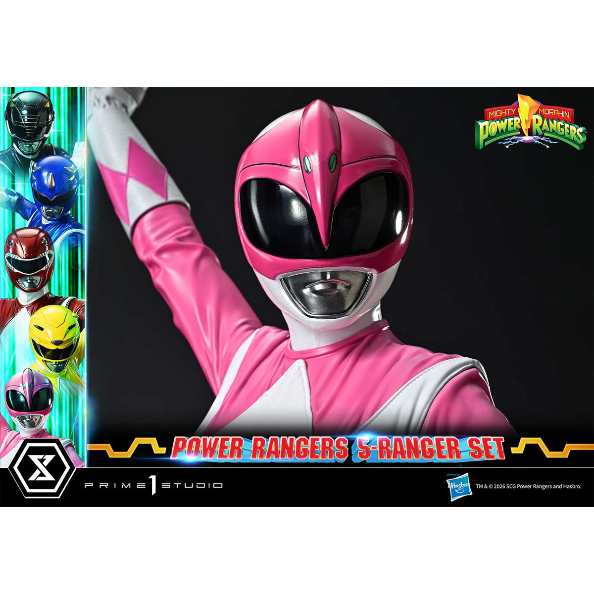 Premium Masterline Mighty Morphin Power Rangers: Power Rangers 5-Ranger Set