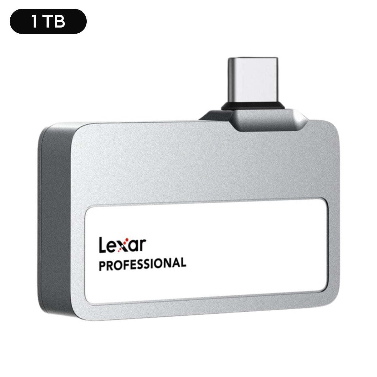 Lexar SL400 Professional Go USB 3.2 Gen 2 1050MB/s Read Type-C Portable SSD (Silver) (1TB, 2TB)