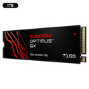 Sandisk Optimus GX 7100 7250MB/s Read M.2 2280 PCIe 4.0x4 NVMe SSD