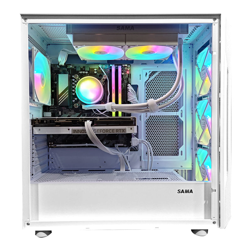 Aurora S40 White Desktop Gaming PC | DataBlitz