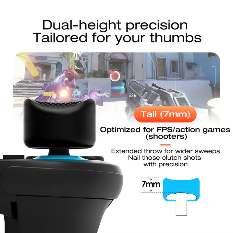 IINE Silicone Curved Joystick Caps for Nintendo Switch 2