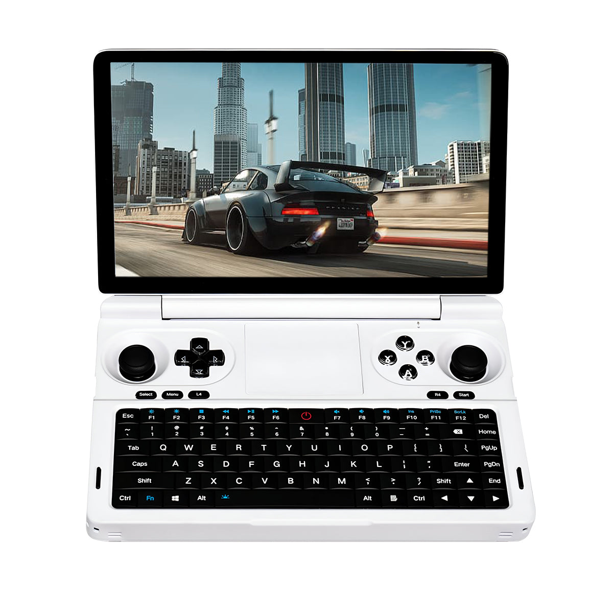 GPD Win Mini 2025 AMD Ryzen AI 9 HX 370 7'' (1920x1080) 120Hz High-Refresh Gaming Display 32GB RAM LPDDR5X-7500MT/S 2TB SSD AMD Radeon 890M Graphics (RDNA3.5) Windows 11 Handheld Gaming PC (White) + GPD Win Mini HX 370 Protection Case