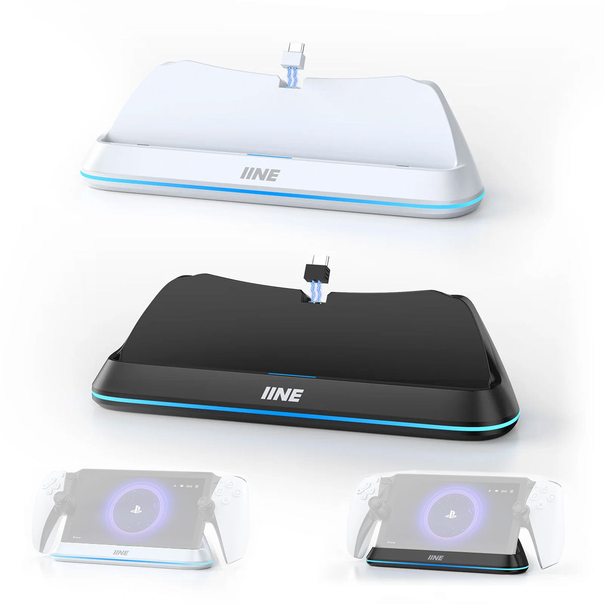 IINE Pin-Based Contact Charging Station for Playstation Portal