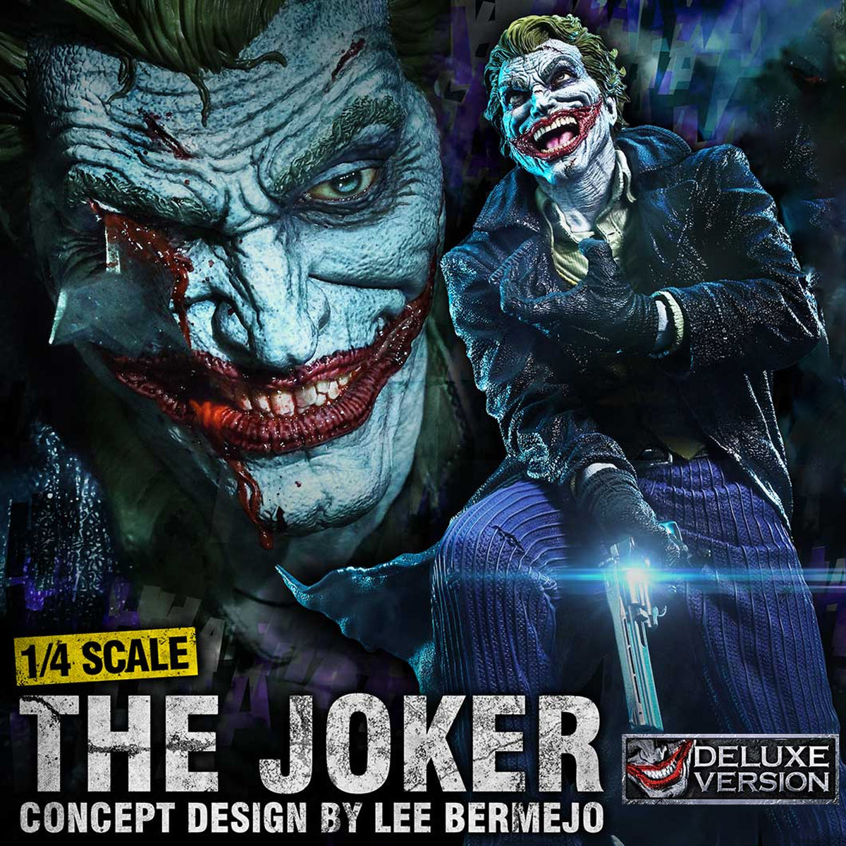 Ultimate Premium Masterline Batman (Comics) The Joker (Concept Design by Lee Bermejo) Deluxe Version