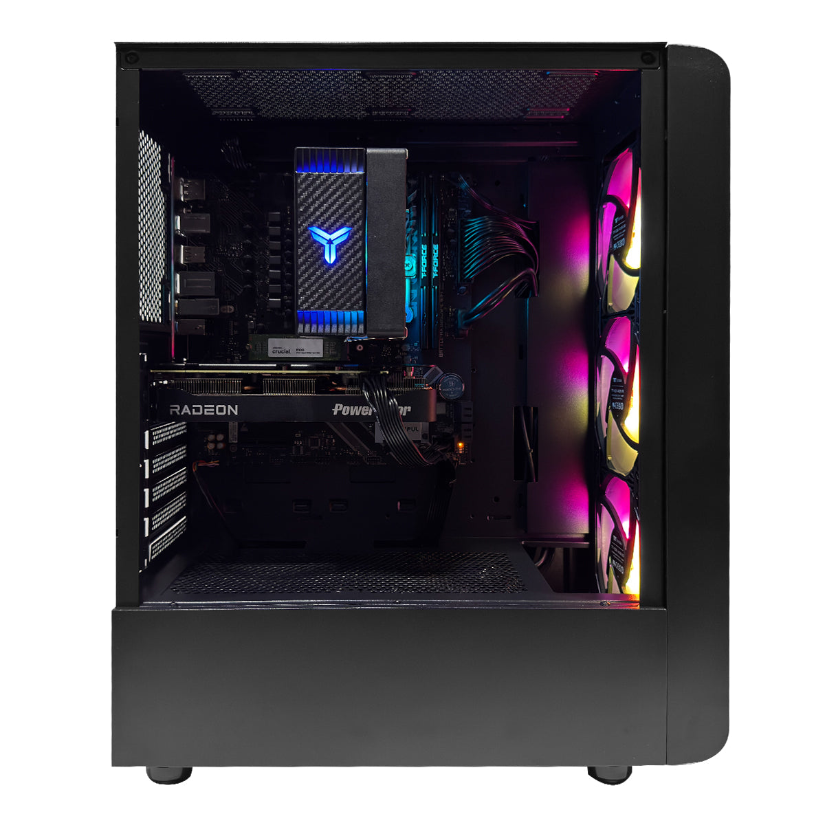 Aurora S200 TG Black Desktop Gaming PC
