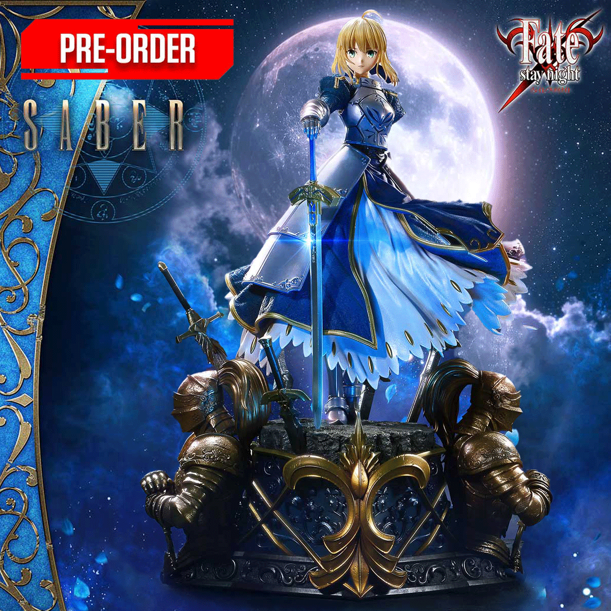 Ultimate Premium Masterline Fate/stay Night Saber Statue (Regular Version) Pre-Order Downpayment